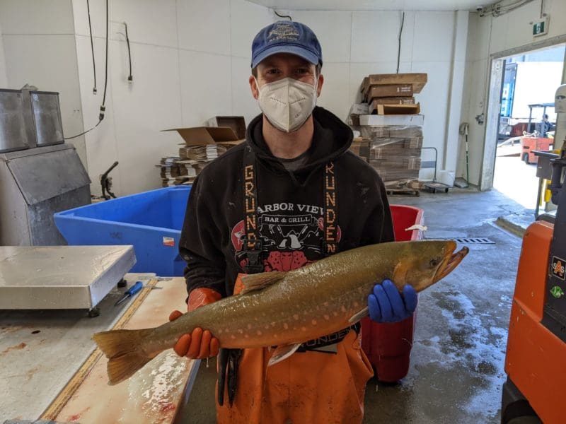 Sampling Darryl and Angutimarik's Arctic Char