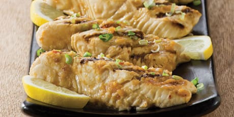 Lemon Ginger Halibut