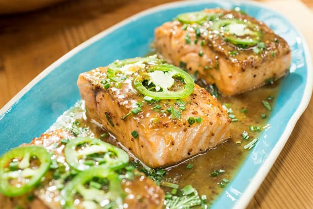 Apple Cider Salmon