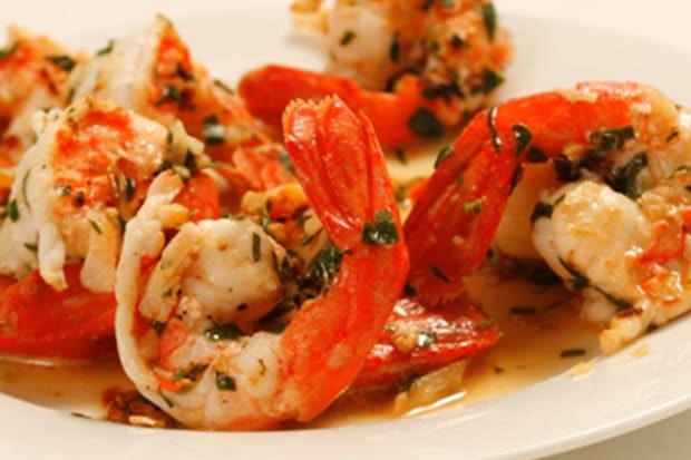 Garlic & White Wine Spot Prawns