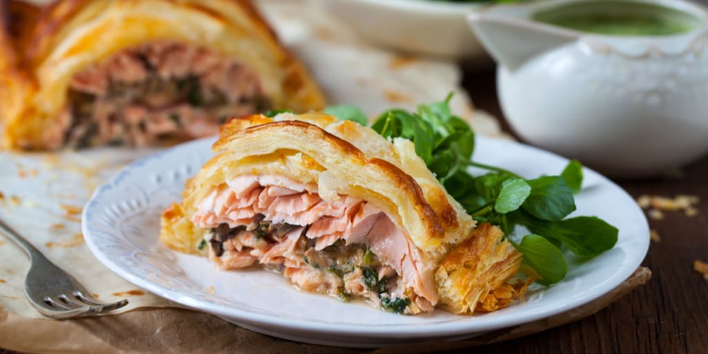 Fishmas Dinner Idea: Salmon En Croute