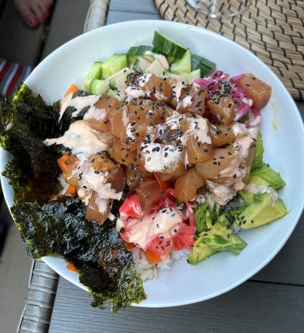 Alexa's Albacore Tuna Poke Bowl