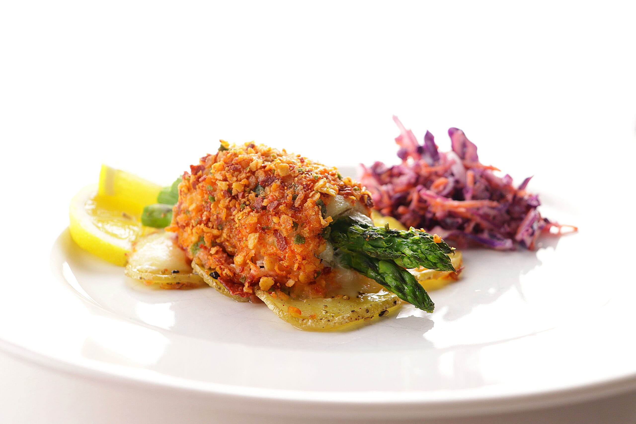 Tortilla-Crusted Stuffed Rockfish