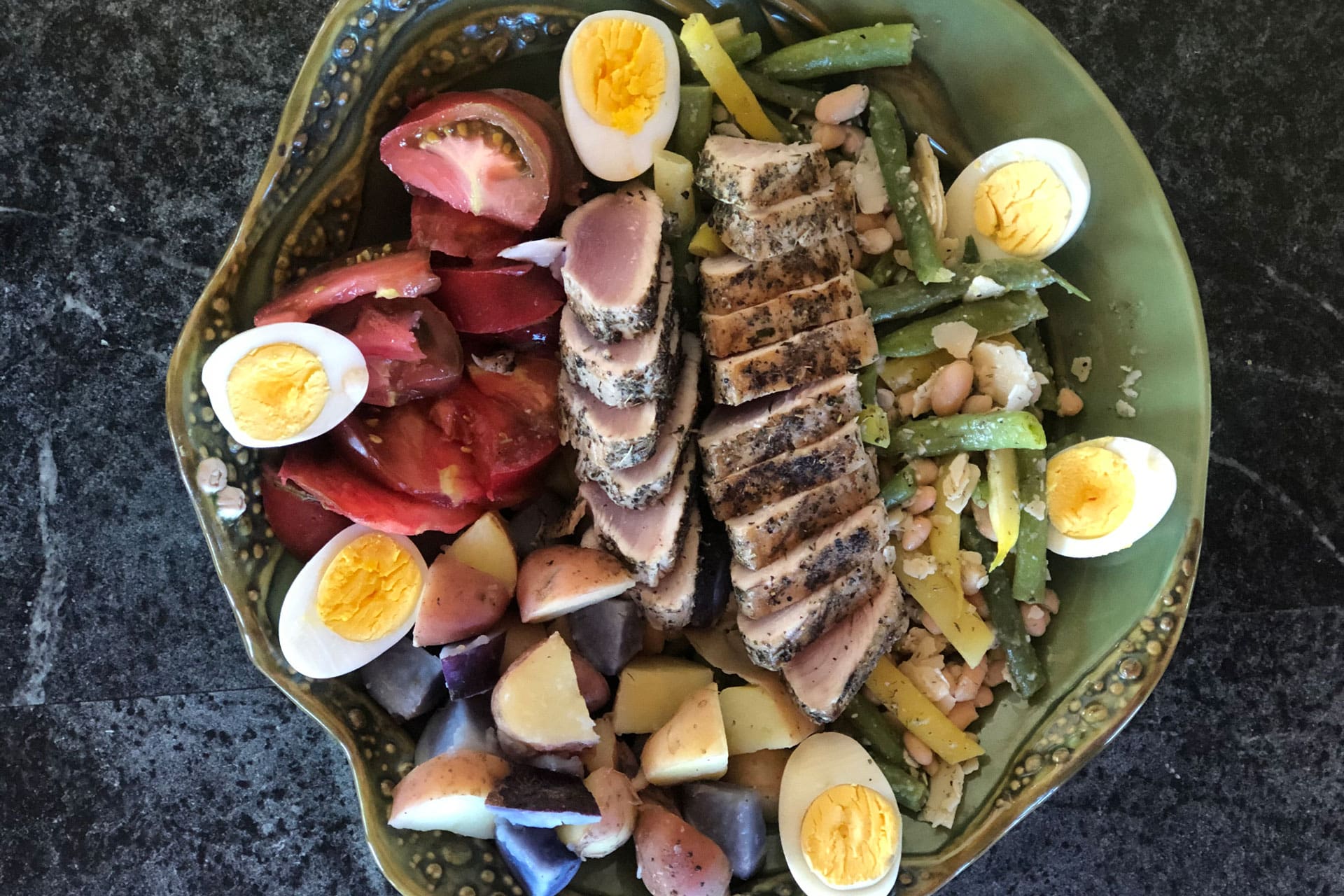 Seared Albacore Nicoise